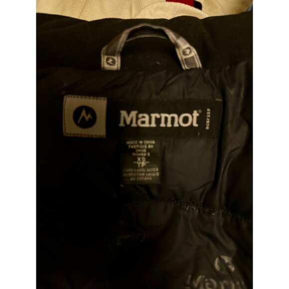 Marmot Black Down Puffer Jacket Women’s XS – 80% Goose Down Warm Winter Coat - Picture 6 of 9